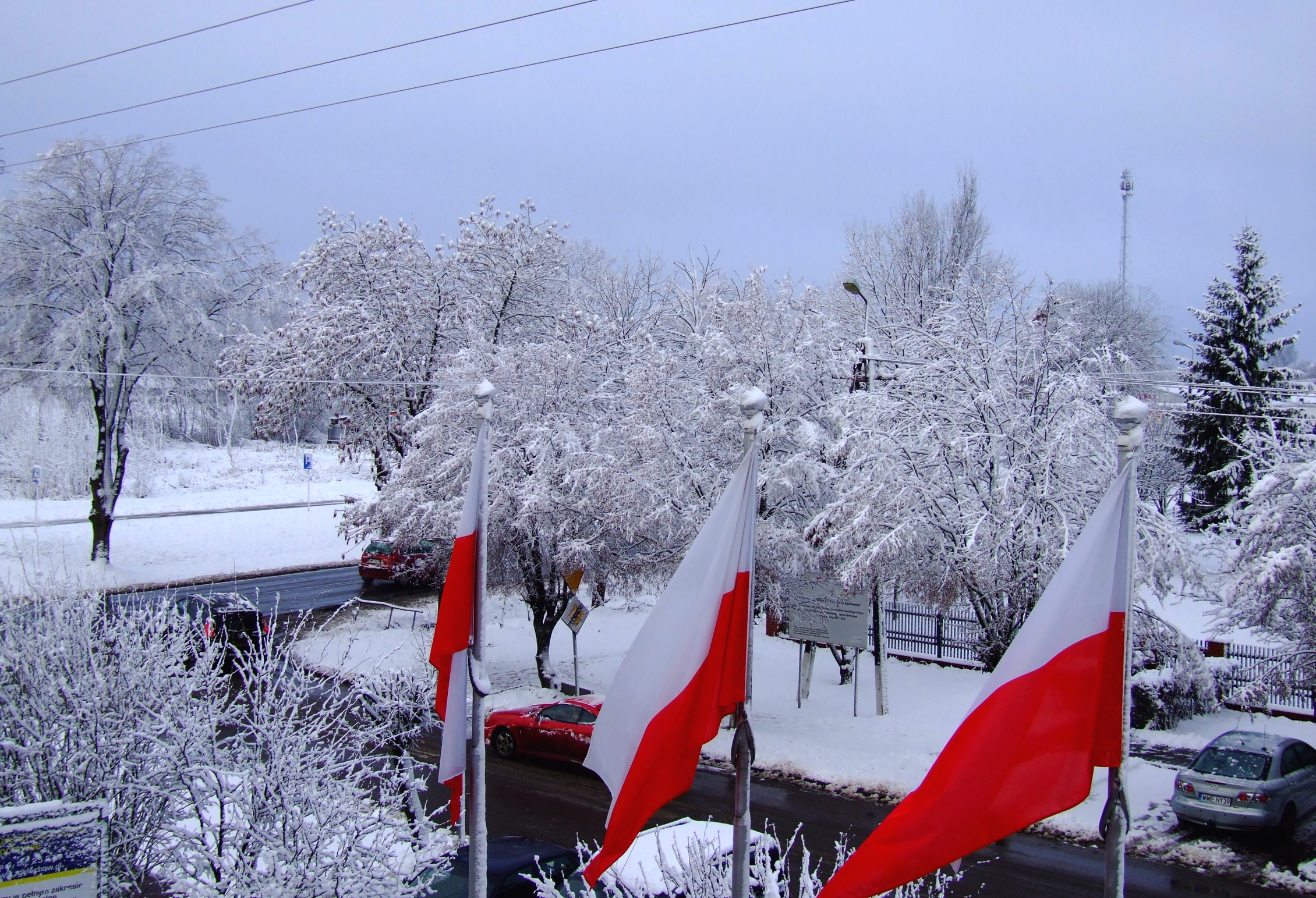 zima 2016 w Łochowie